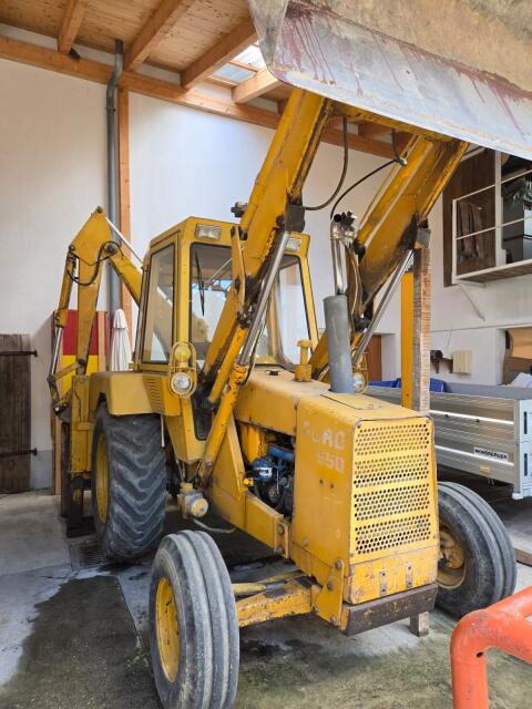 Baggerlader Ford 550