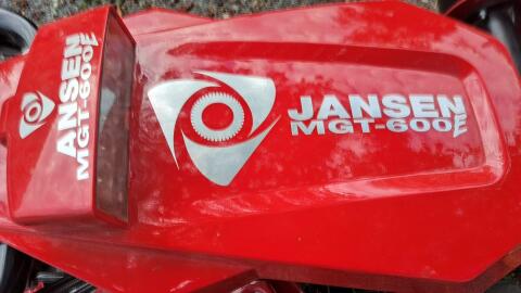 Jansen Motorgeräteträger mit Mulcher, MGT-600E