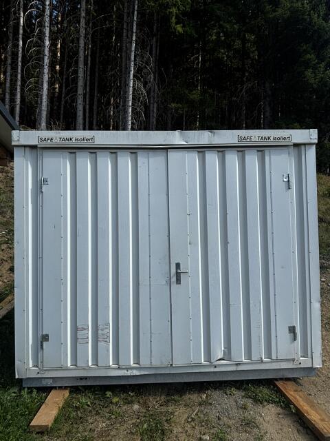 Isolierter SÄBU Lagercontainer, Sicherheitscontainer, SAFE-TANK