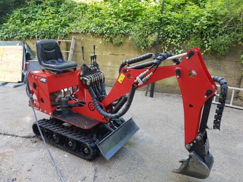 Elektrobagger mit 5,5 kW