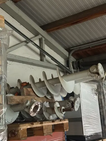 Schnecke für Bagger-Erdbohrer mit Kreuzgelenk