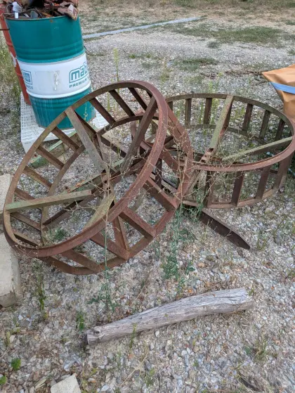 Gitterräder für Traktor