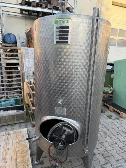Edelstahltank Ghidi 1.000 l