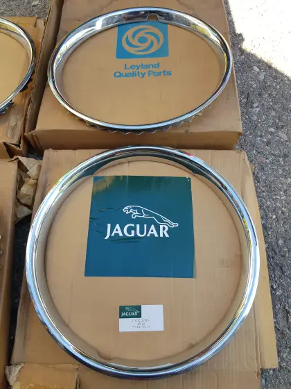 Jaguar Zierringe Felgenchromring