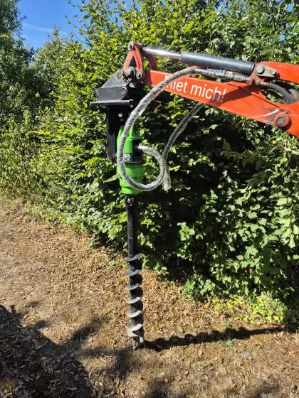 Häner HEB 1.500 Erdbohrer, Erdbohrgerät Minibagger