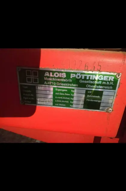 Ladewagen Pöttinger Boss 1