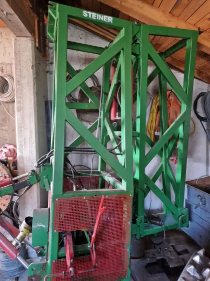 Kippmast mit Koller SKA1 Laufwagen