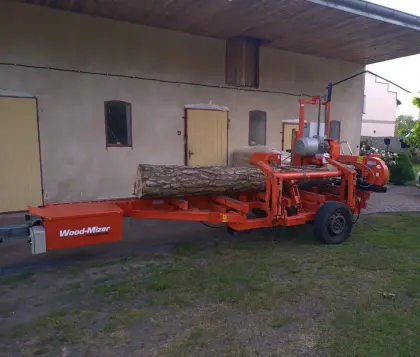 Mobile stationäre Bandsäge Woodmizer LT40