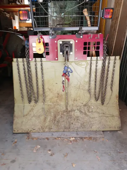 Verkaufe Holzknecht Seilwinde HS 650 mit Funk und Zapfwelle, HS 650