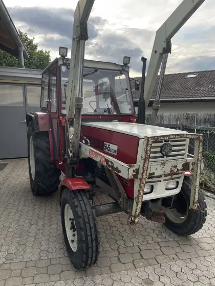 Steyr 545, Kabine, Frontlader