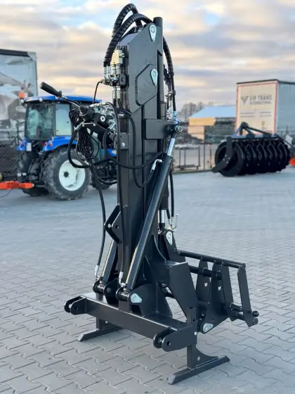 Hydraulischer Hecklader, Lader für Traktor, EURO-Aufnahme