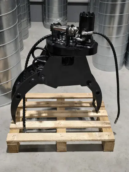Universelle Zange, Holz- und Sortiergreifer mit starrem Rotator