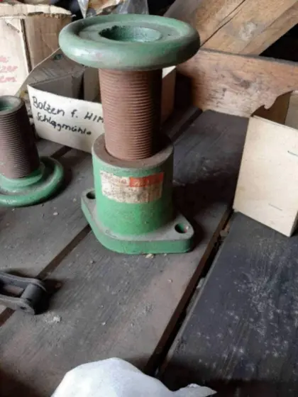 Hassia Schrotmühle, Mühlstein-Einstellung