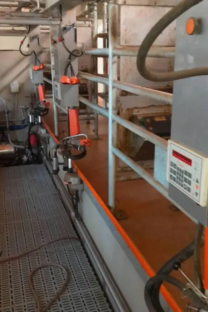 Doppel-3 Autotandem-Melkstand System Happel