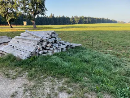 Spaltenelemente, ideal als Holzunterlage