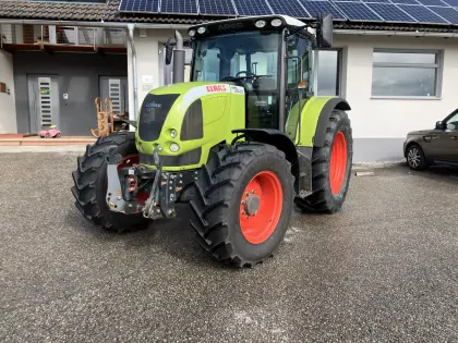 Claas ARES 557 ATZ mit Drehsitz für Kranwagen 110 PS