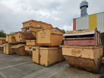 Behälter, Mulden, Container, Abfallcontainer