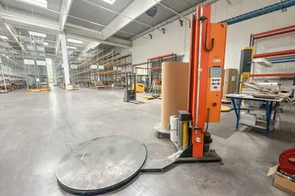 Palettenwickelmaschine Ebner Ecotronic 460