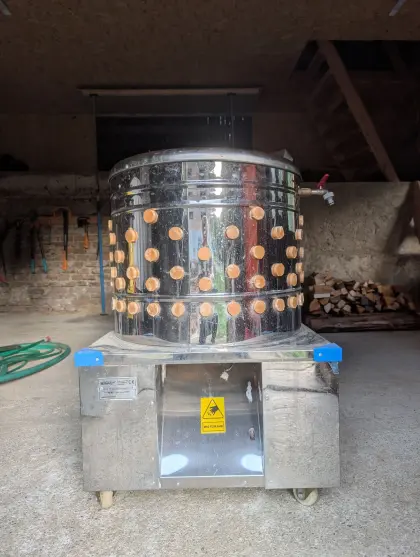 Geflügelrupfmaschine