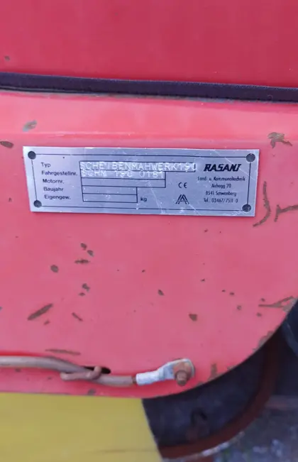 Scheibenmähwerk für Metrak