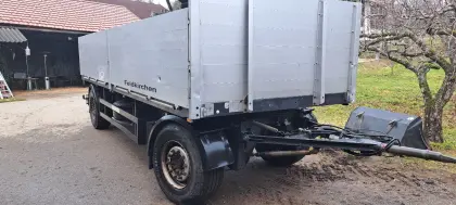 Ballenanhänger, Ballenwagen, Plateauanhänger, Schwarzmüller