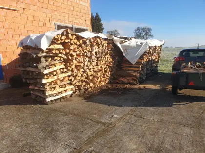 Brennholz Esche, Eiche trocken