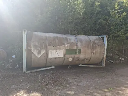 Wassertank isoliert