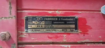 JF AV40 Miststreuer