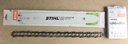 Stihl Motorsägenkette mit Schwert