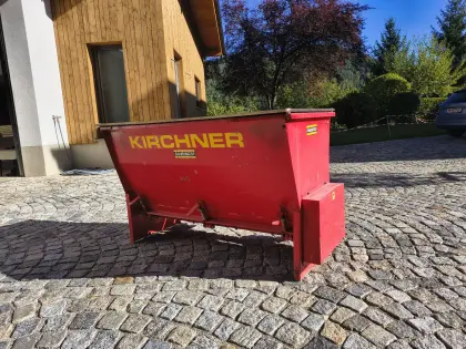 Splitstreuer für Kleintraktor Kirchner SP 240