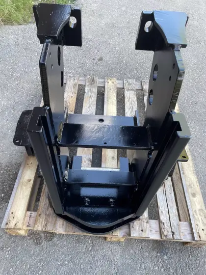 JCB Fastrac Anhängeschlitten, Bock, Rasterschiene, Zugpendel