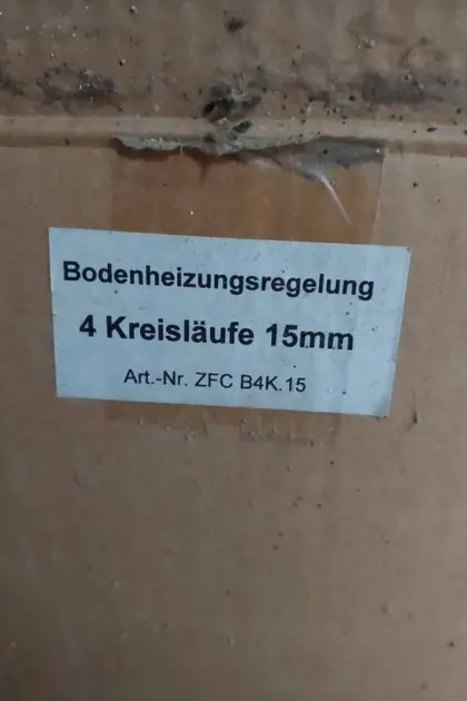 Bodenheizungsregelung