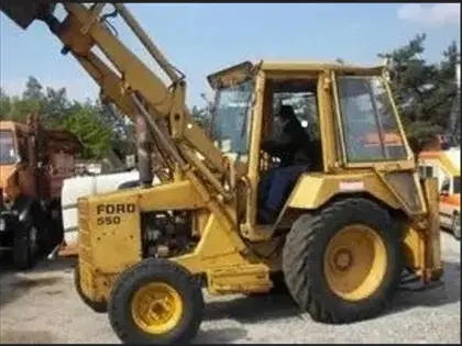 Baggerlader Ford 550