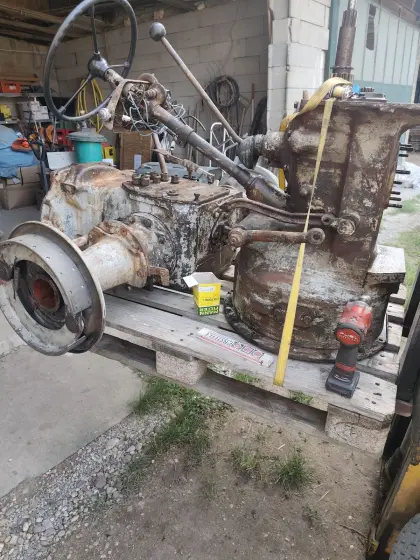Hinterachse, Getriebe Steyr 15er