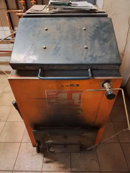 Fischer Guntamatic Heizungsofen, Ofen, Pufferspeicher