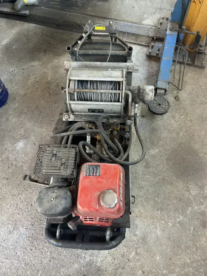 Böcker HY 287 Seilwinde (1994), voll funktionsfähig