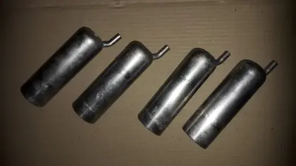 Alfa 4 Zitzenbecher inkl. 8 neue Pulsschläuche Alfa Laval