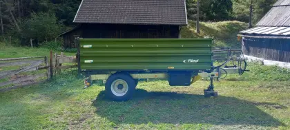 Fliegl EDK50 mit Druckluftbremse