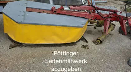 Pöttinger Seitenmähwerk