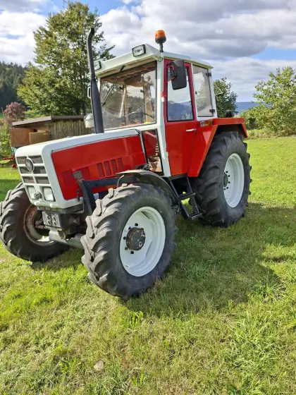 Steyr 8080A Turbo mit Frontlader