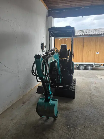 WWT17 Gebrauchter Minibagger 1 Jahr Gewährleistung Laidong 385