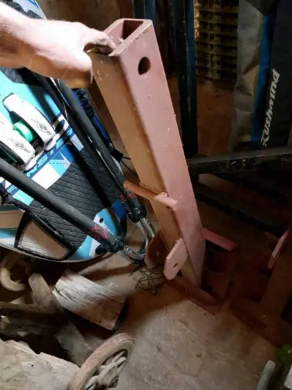 Stütze für hydr. Stützfuß