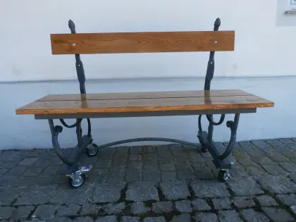 Gartenbank, Sitzbank, Sonnenbank, Geschenk, Deko