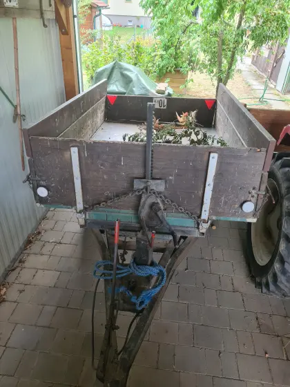 Traktor-Einachsanhänger 250 x 160 x 45