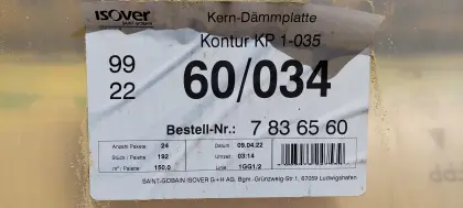 Isolierung Isover