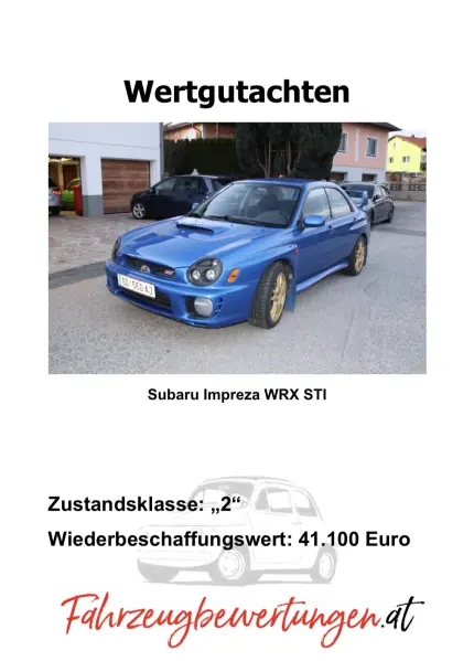 Unfallfahrzeug Subaru Impreza WRX STI
