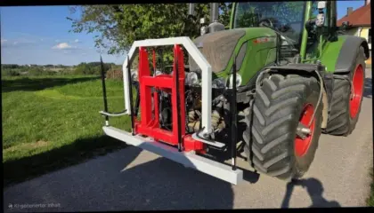 Ballengabel, Ballenspieß, Rundballen-Transport