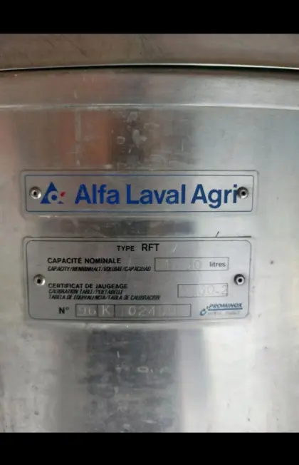 DeLaval, Alfa Laval Agri Milchkühltank