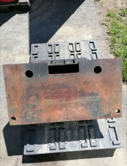 Kommunalplatte für Deutz DX 3.65