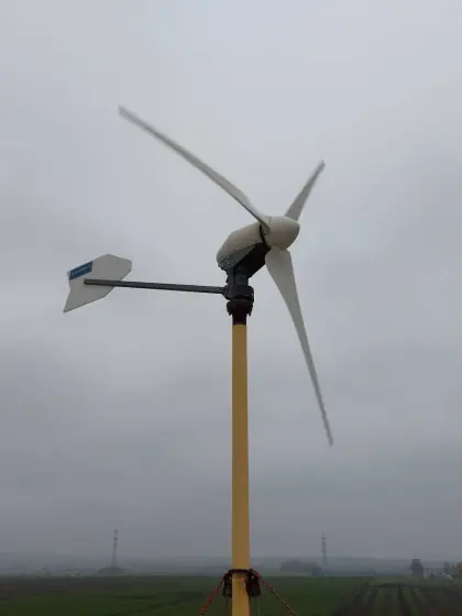 Windrad Braun